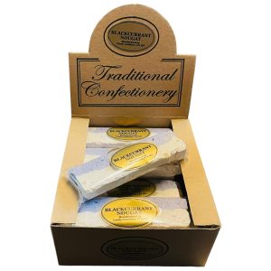 Blackcurrant Flavoured Nougat Bars x 16