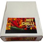 100x Hot Chilli Flavoured Rock Sticks