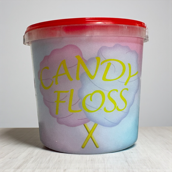 60g Candy Floss Tubs (2.3 litre) (Boxes Of 12 or 36)