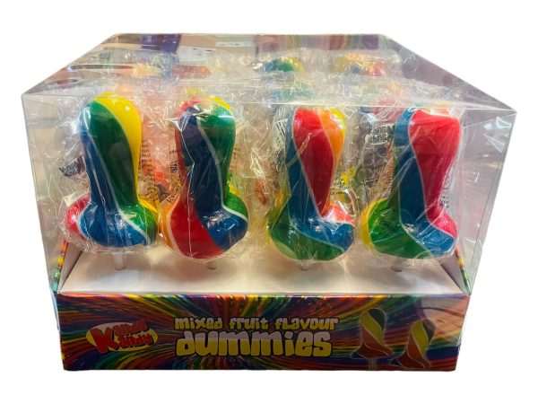 16x 120g Large Rock Dummy Lollies
