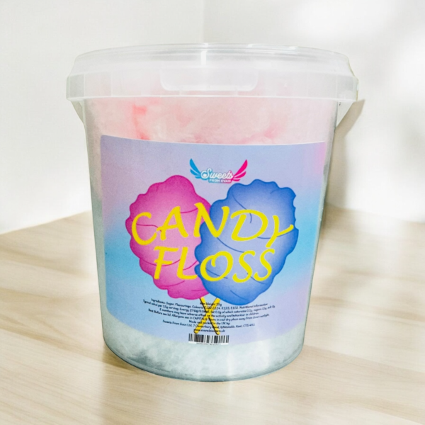 50g Candy Floss Tubs (Options on Flavours & Box Sizes)
