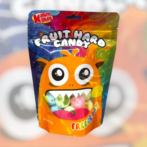 8x 35g Freeze Dried Fruit Hard Candy