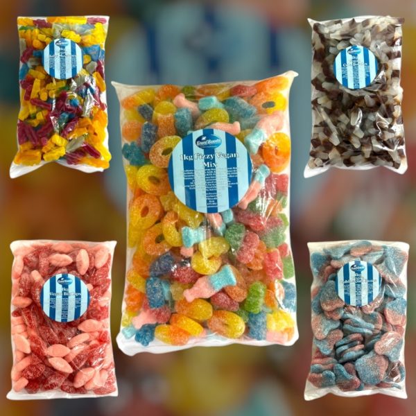 2x 1kg Vegan Sweet Bags Offer